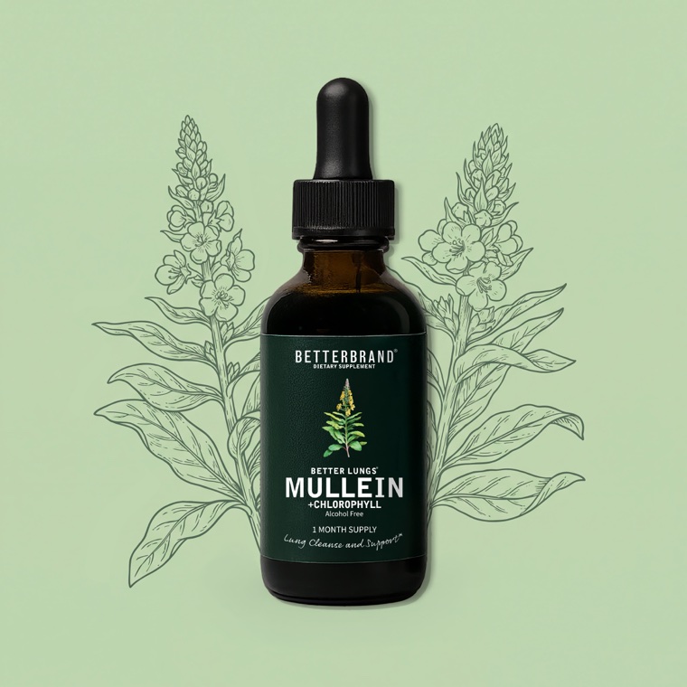 BetterLungs Mullein and Chlorophyll tincture